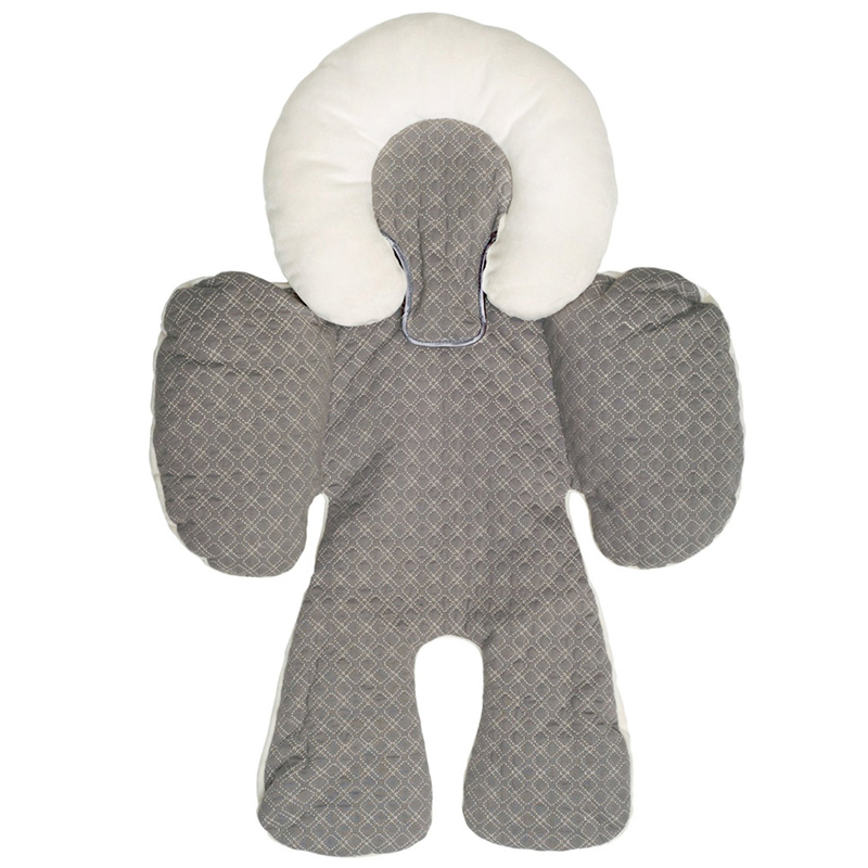 Winter Baumwolle Baby Kinderwagen Sitzkissen Verdicken Pad Matratze Sanft Kinderwagen Zubehör Schlaf Korb Stuhl Kissen für Neugeborene: grau
