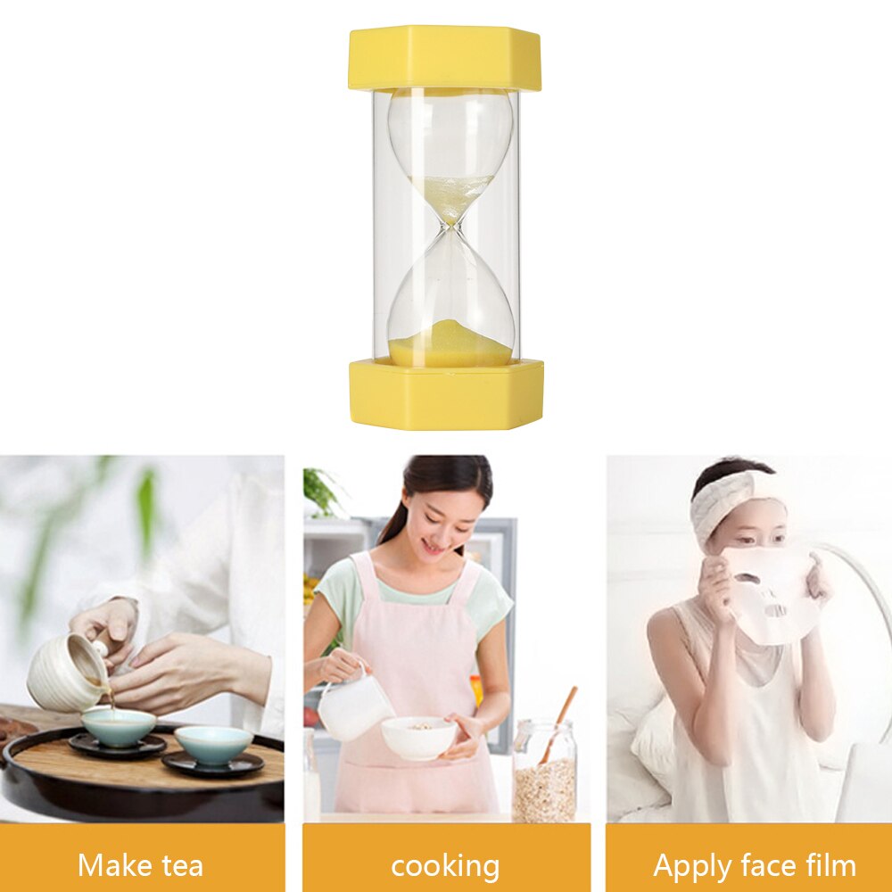 Wooden Hourglass Sand Clock 5-30 Minutes Sand Clock Kids Toothbrush Timer Time Counter Classroom Game Timer Home Decoration