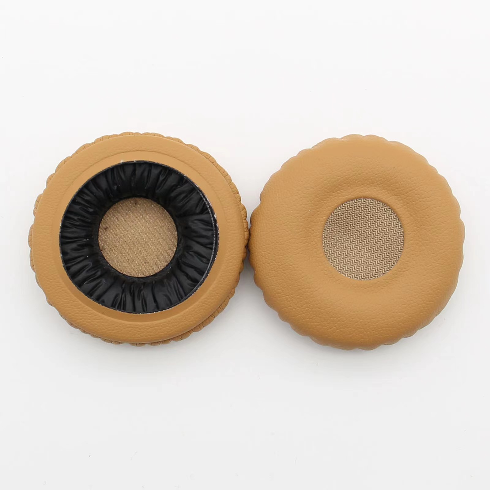 Oorkussens voor akg  y40 y45 y45bt hoofdtelefoon, vervangende oorkussens voor headset, rubberen hoofdbandkussens: Goud
