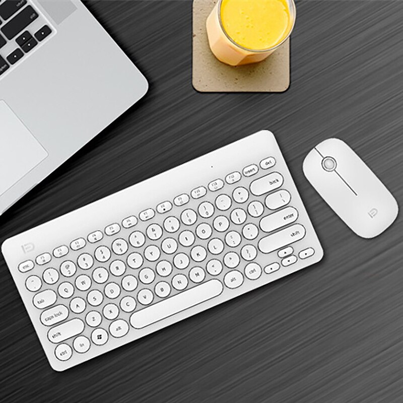 2.4G Wireless Keyboard + Mouse,Wireless Keyboard Mouse Set for Laptop / Desktop PC Windows Os