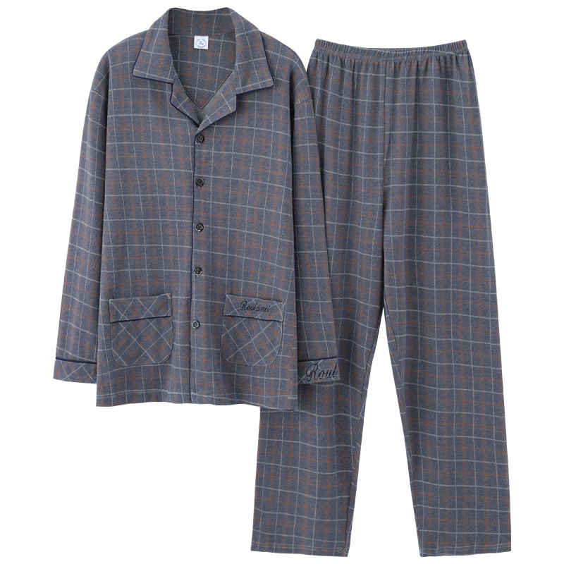 satijnen mannen pyjama