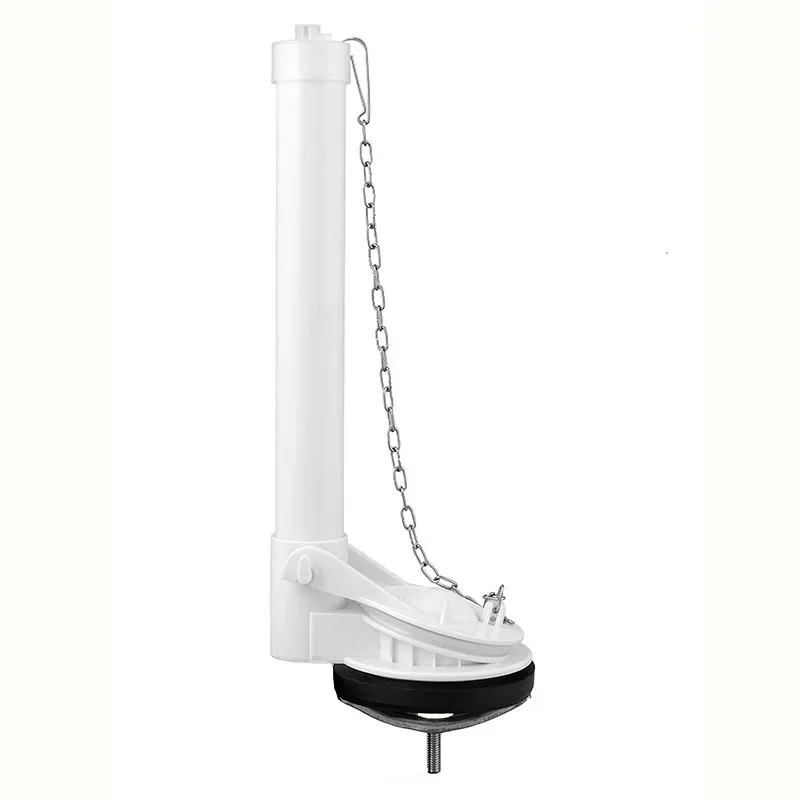 Válvulas de descarga de drenaje de cadena de inodoro, sello de válvula de parada de agua, cubierta de aleta, accesorios de repuesto para tanque de taburete, accesorio de baño, 1 Uds.: Bronce