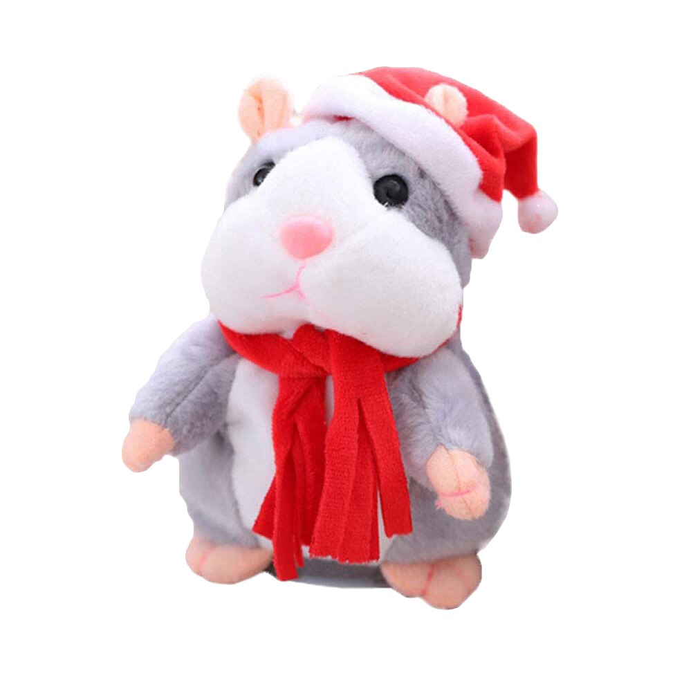 Grappig Praten Huisdier Hamster Elektronische Pluche Speelgoed Geluidsopname Educatief Speelgoed Voor Kinderen: Default Title