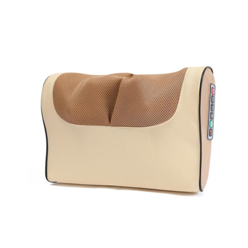 8D Hoofd Elektrische Massage Kussen Infrarood Verwarming Nek Massager Thuis Auto Multifunctionele Shiatsu Massage Ontspanning Body Machine: 8 head 4