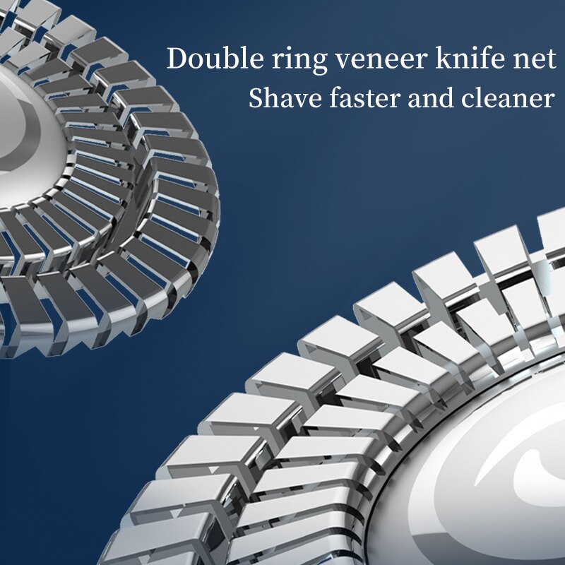 Electric Razor Electric Shaver Rechargeable Shaving Machine for Men Beard Razor Wet-Dry Dual Use Water Proof Fast Charging