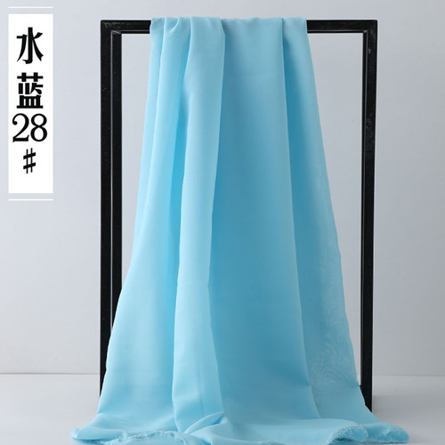 150 cm * 100 cm diy Chiffon Stoff Sheer Brautkleid Futterstoff Rock Party Dekorateur Georgette tüll kleid material: K