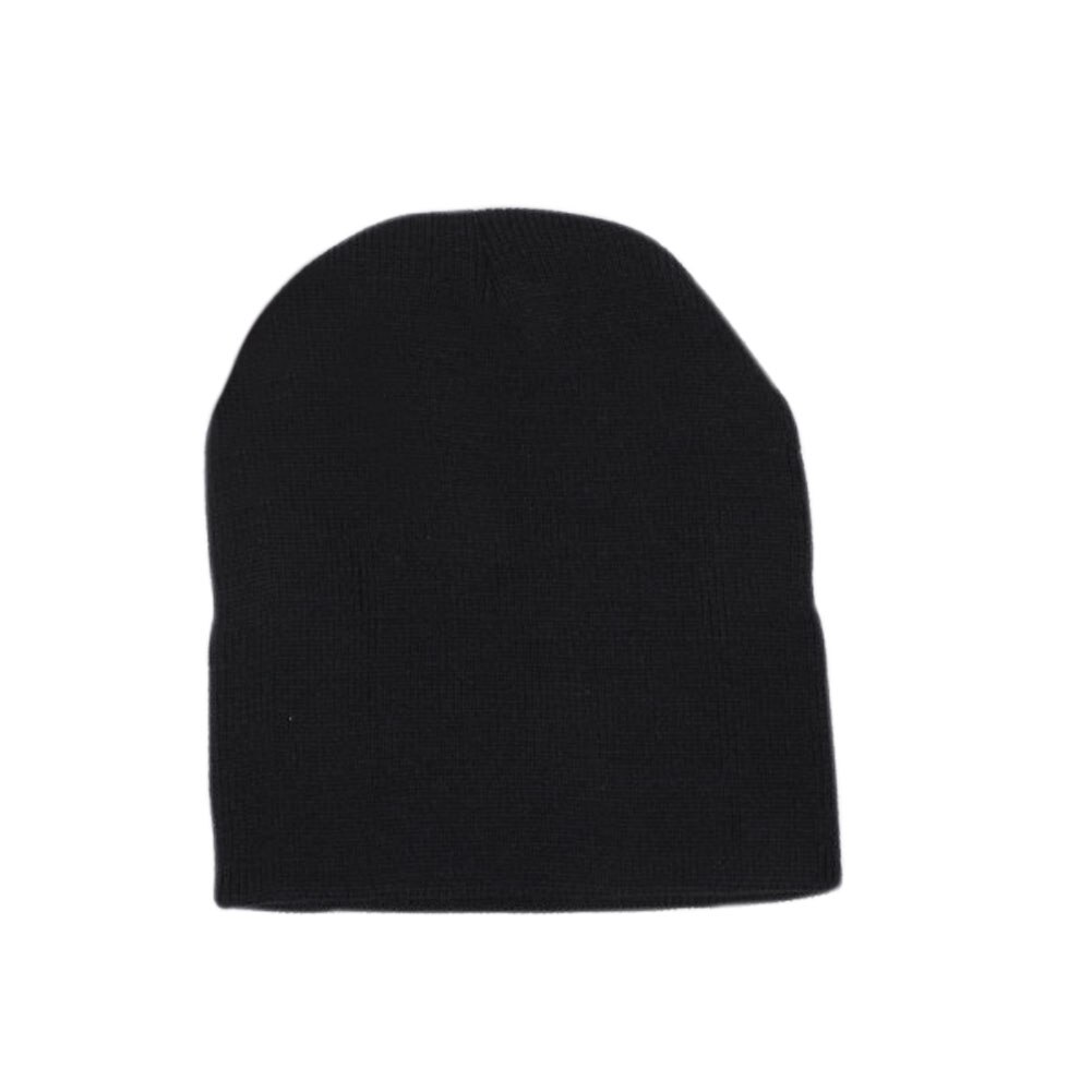 Nieuw Koreaanse Stijl Baby Wol Cap Comfort Houden Warme Wollen Muts Voor Kinderen: Black