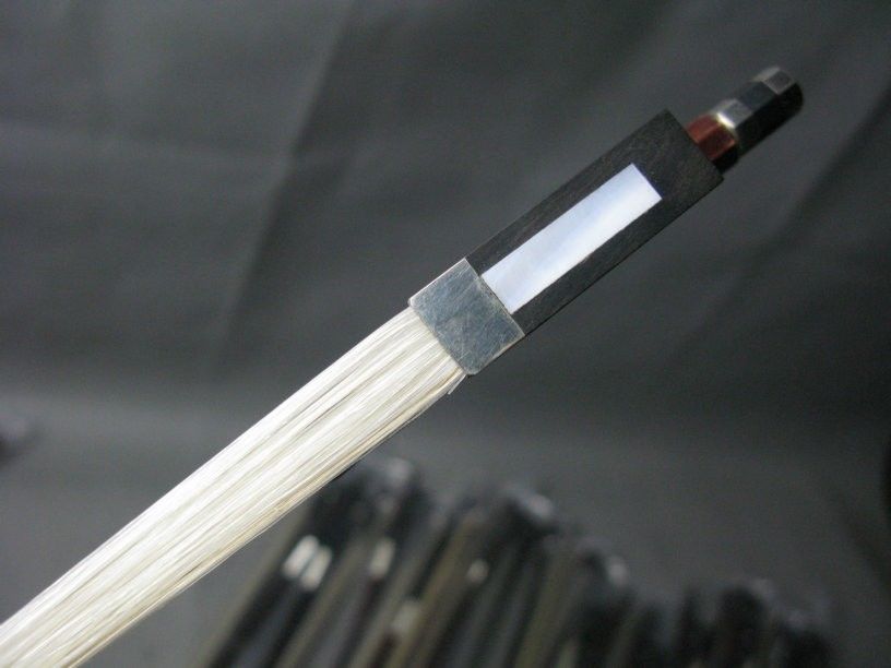 1 Pcs Student Brazilwood Viool Boog, Ebbenhout