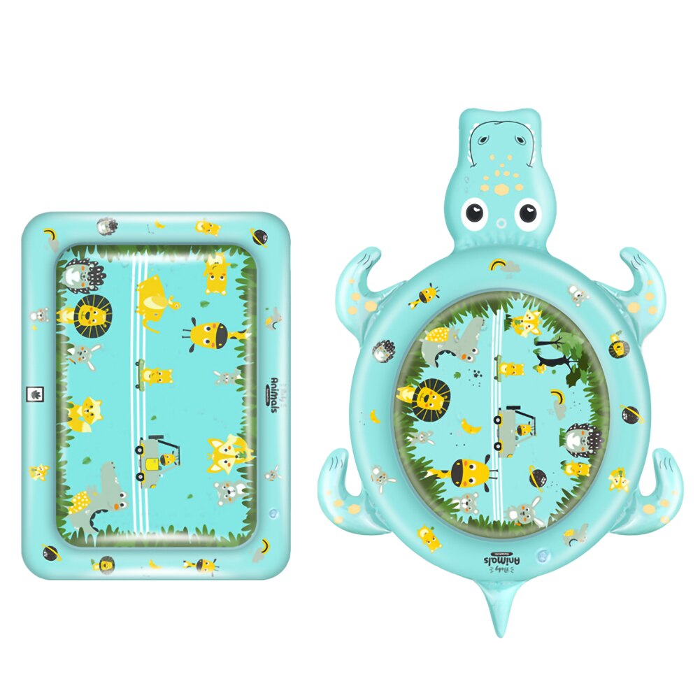 Ontwerpen Baby Kids Water Spelen Mat Tummy Tijd Baby Playmat Peuter Voor Baby Activity Play Center Opblaasbare Activiteit