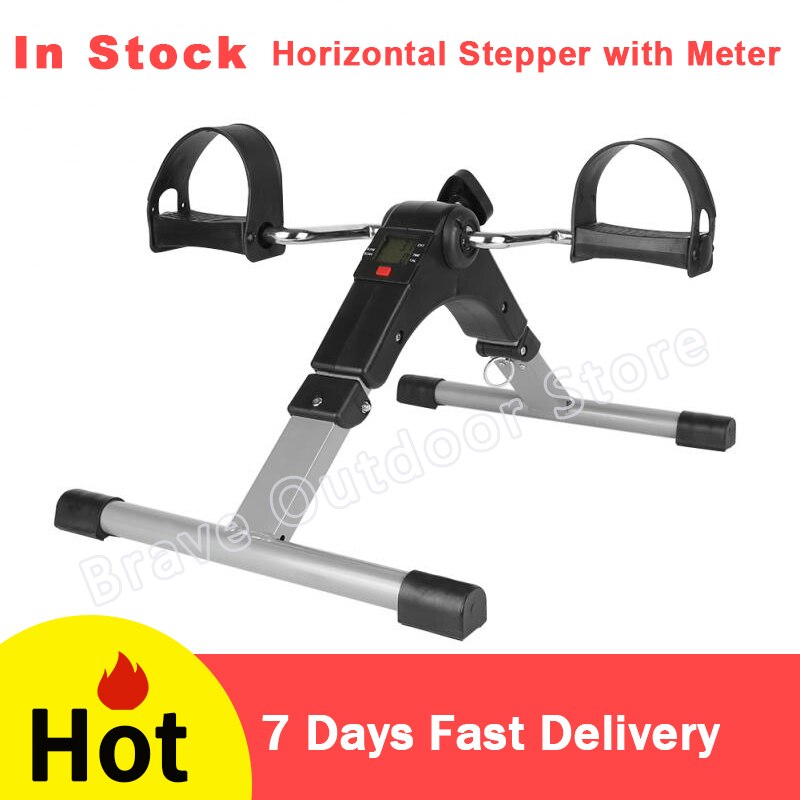 In Stock Stepper Portable Cardio Steppers Fitness Leg Stepper Treadmill Home Gym Machine Exercise Mini Spinning Bike HWC
