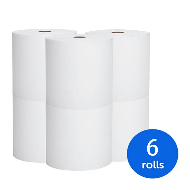 6 Roller Hard Roll Paper Towels,100X120mm
