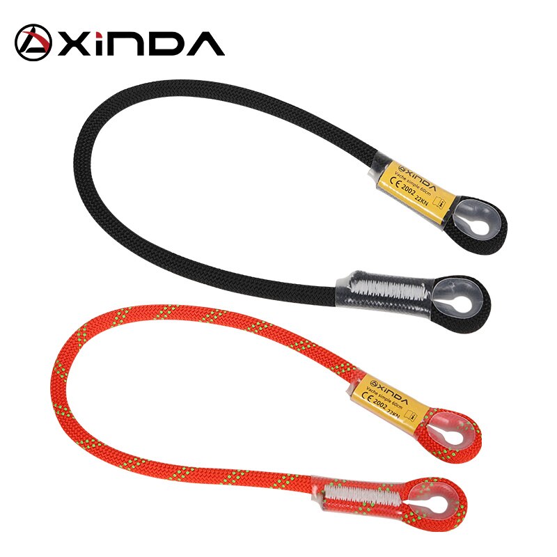 Xinda Rock Climbing 10.5mm Dynamic Lanyard Protective Eye-to-eye Sling Mountaineering Equipment