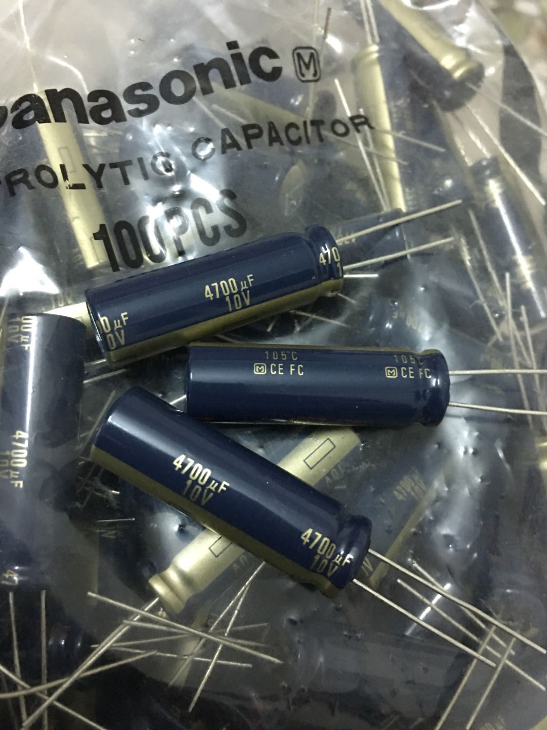 Condensador electrolítico Matsushita FC, 10V, 1000UF, 180UF, 680UF, 2700UF, 47UF, 4700UF, 5600UF, CE fc, 10V1000UF, 10V4700UF, 47uF/10V, 20 Uds.: 10V4700UF 10X40MM