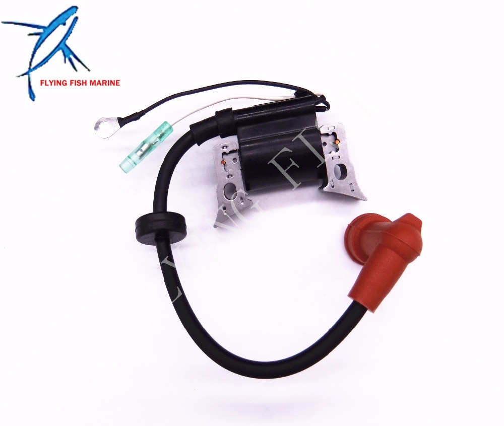 Motor de barco bobina de encendido F2.6-04000600 Assy para Parsun HDX 4 tiempos F2.6 F2.6BM Motor fueraborda, bobina de alta presión