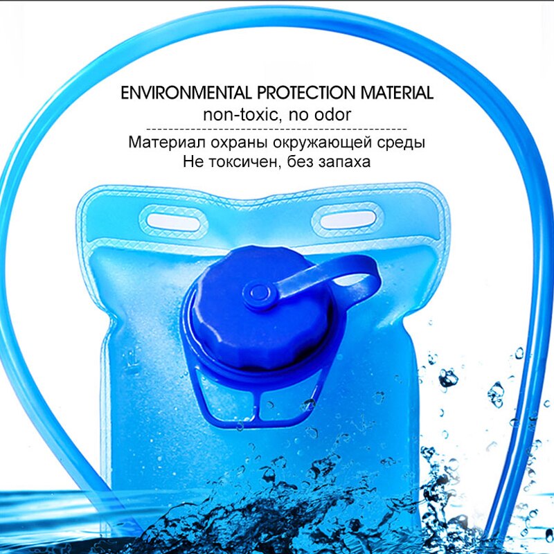 2L Draagbare Waterzak Bag Outdoor Opvouwbare Draagbare Drinken Kamp Koken Picknick Bbq Camping Wandelen Sport Blaas Water Bag