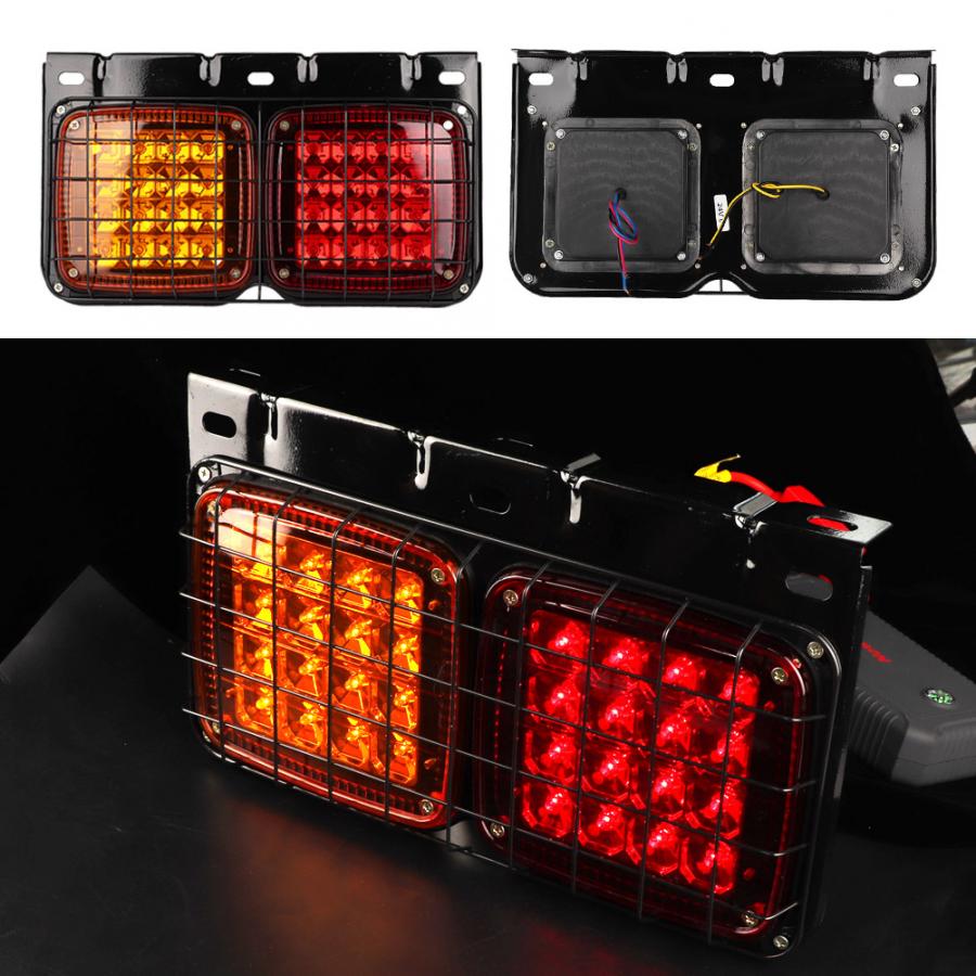 24v trailer lastbil led baglygte vandtæt blinklys trailer/lastbil baglygter led strip lys
