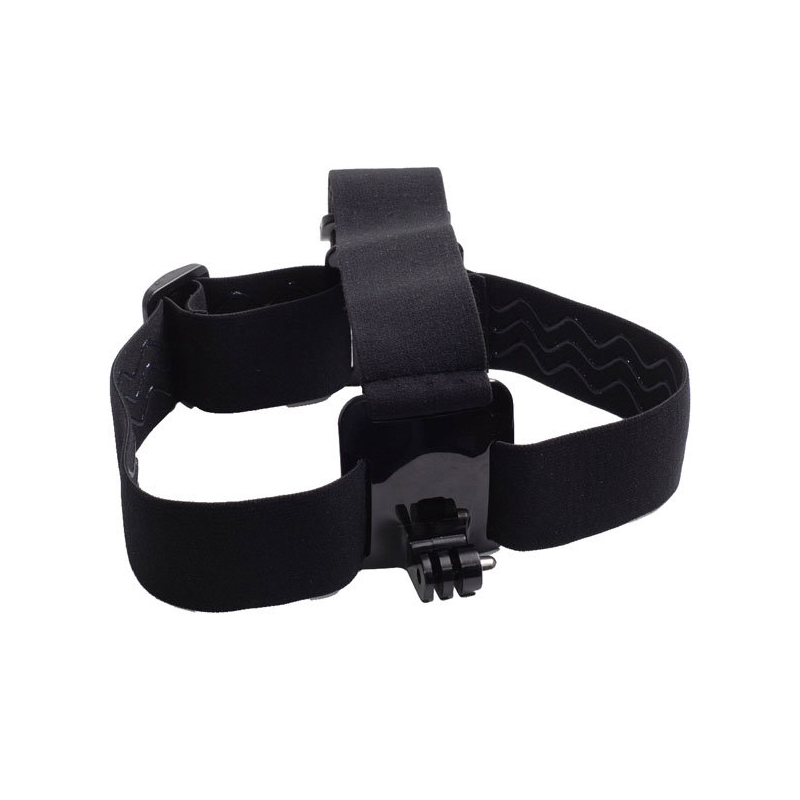 Head Strap Mount Headband Belt For GoPro Hero 12 11 10 9 8 7 6 5 4 SJCAM AKASO Insta360 X2 X3 DJI Osmo Action Camera Accessories: black color