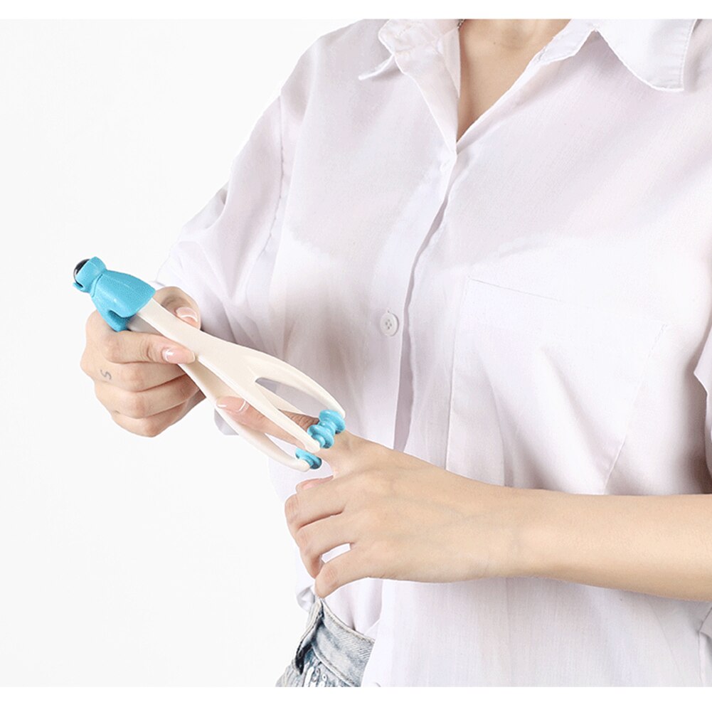 2 In1 Finger Massager Hand Acupuncture Point Knuckle Blood Circulation Massager Rollers Handheld Massager Relaxation Health Care