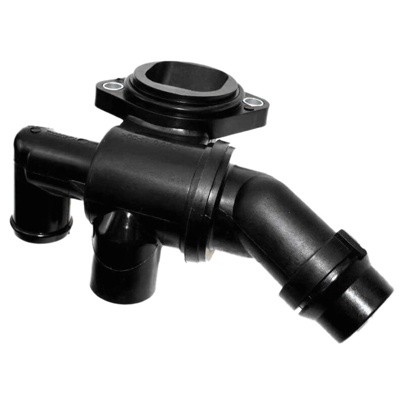 06F121111F conjunto de carcasa del termostato del refrigerante del motor del coche para Jetta Passat para A3 Quattro L4 2.0L 06D121111G: Default Title