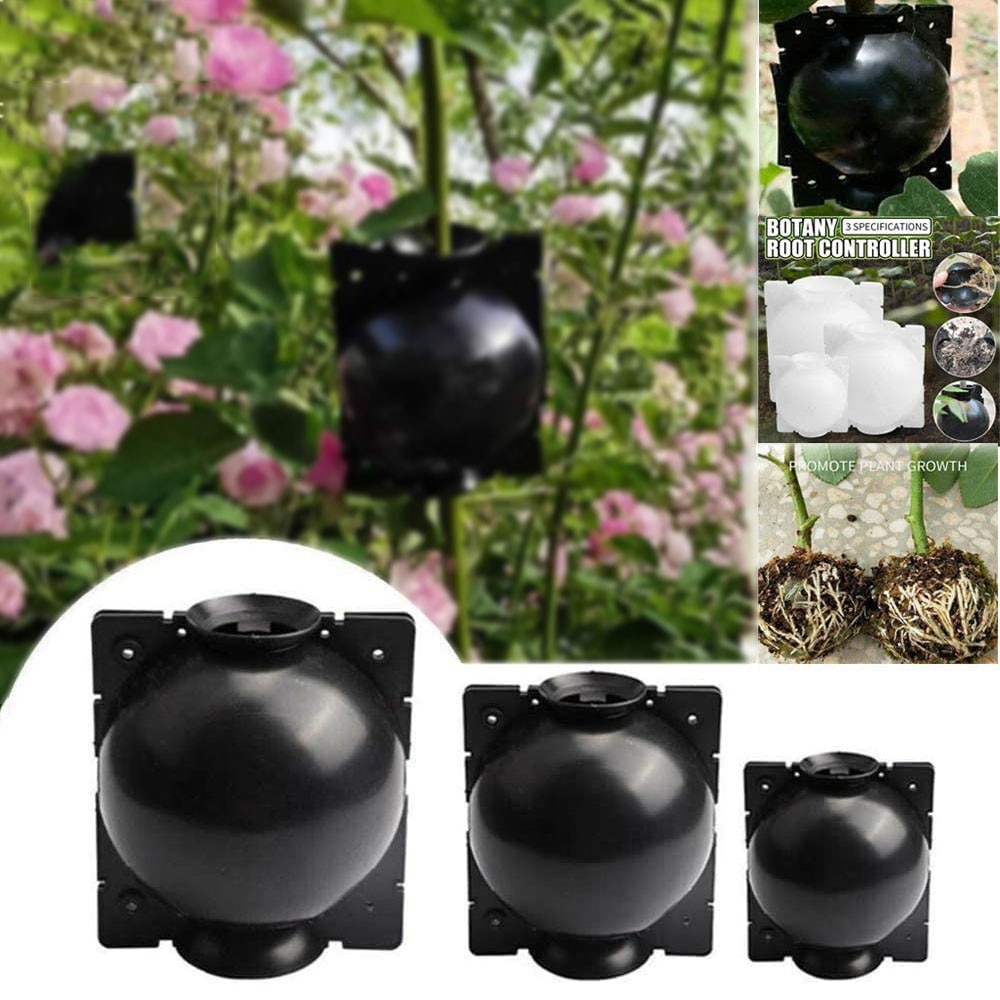5pcs Plant Rooting Ball Grafting Rooting Growing Box Breeding Case For Garden Plant High-Pressure Propagation Box