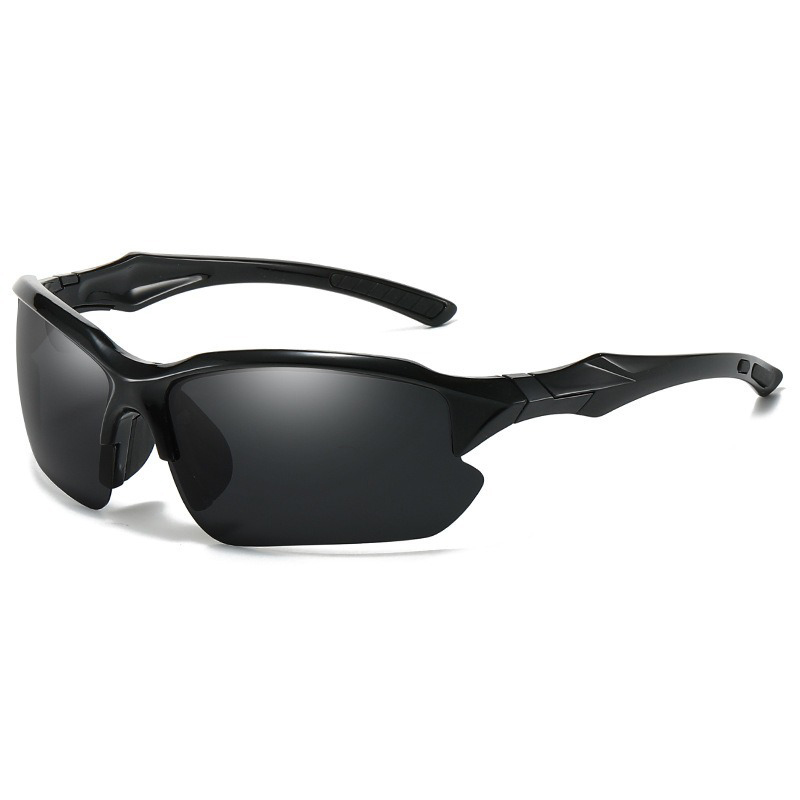 Gafas de sol polarizadas para senderismo, pesca, Camping, ciclismo, UV400, escalada, conducción, Golf, viajes: Rojo