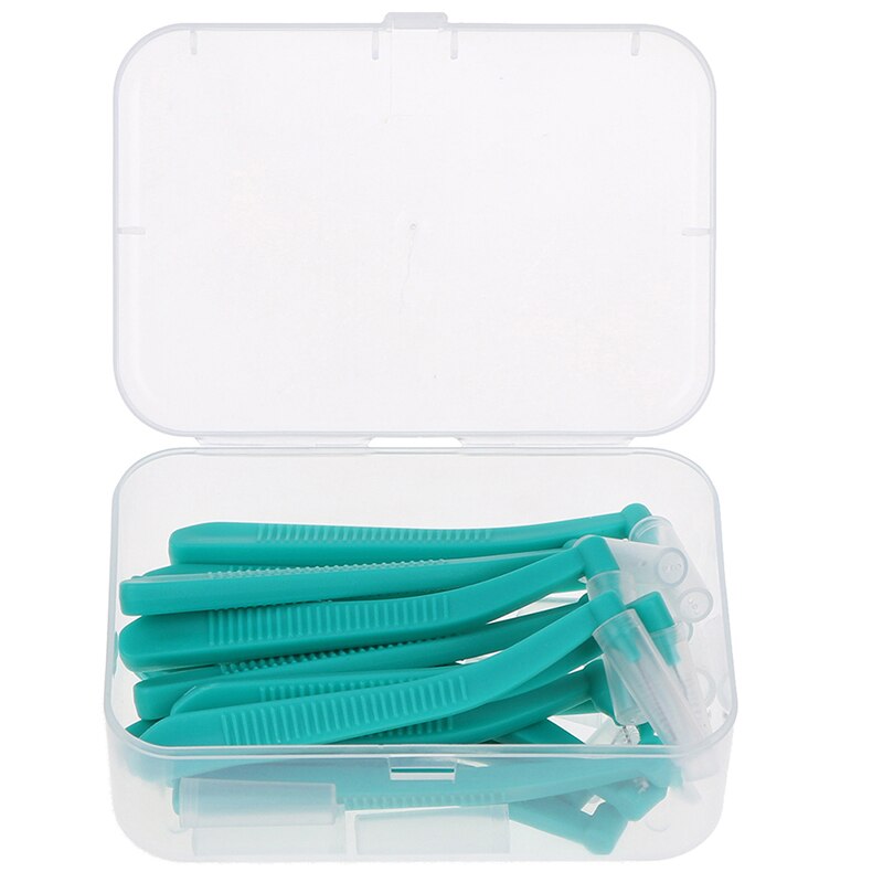 L Form Push-Pull Interdentalbürste 10/20Pcs Oral Care Teeth Bleaching Dental Tooth Pick Zahn Kieferorthopädie zahnstocher Zahnbürste