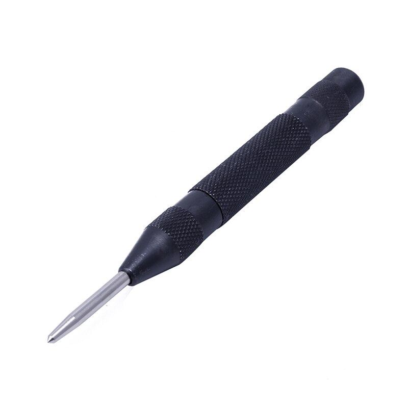 5" Automatic Centre Punch Heavy Duty Spring Loaded Metal Wood Press Dent Marker