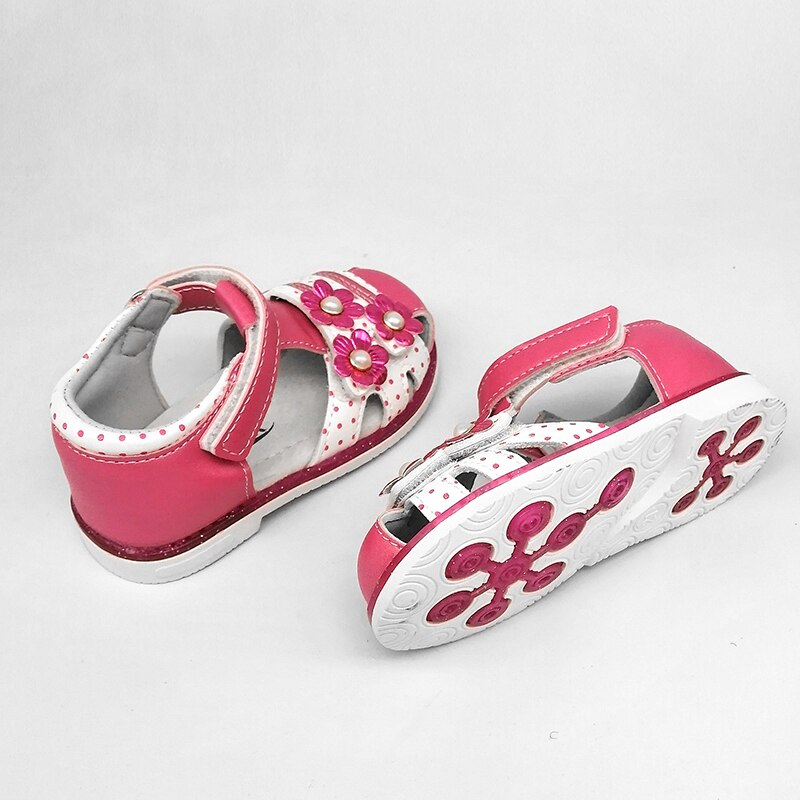 PU Leather Orthopedic Girl Sandals antiskid Children Shoes+inner 13-16cm, Kids Shoes