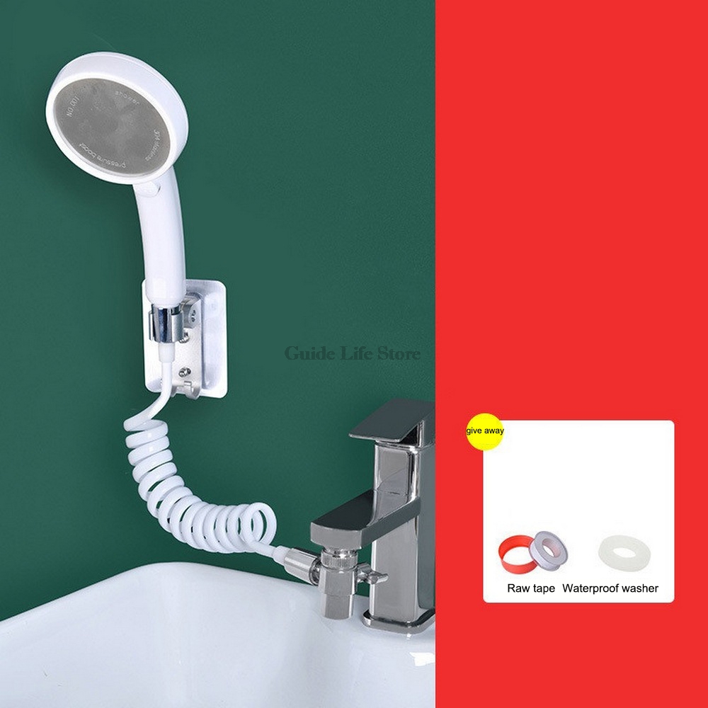 Washbasin basin faucet external shower toilet handheld filter telescopic small sprinkler set shampoo room artifact: 3