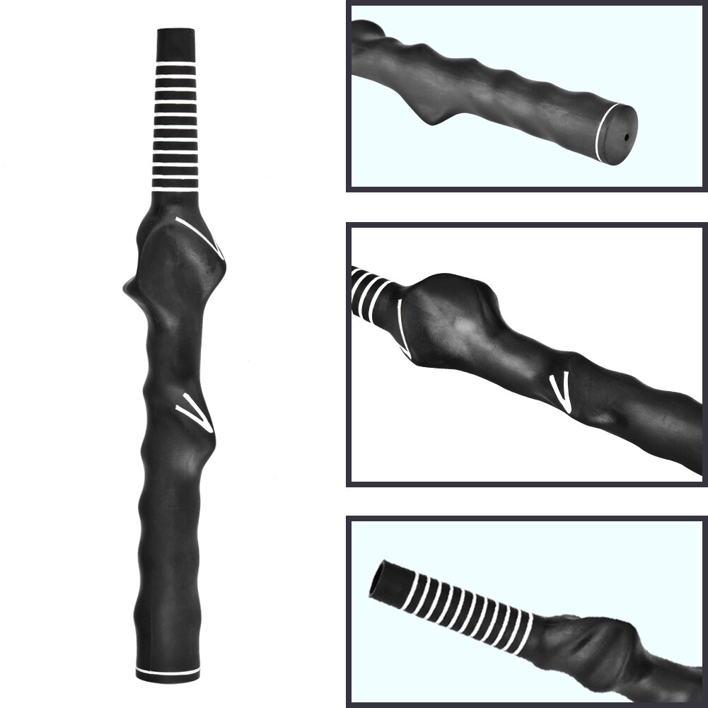 Rubber Material Grip Practice Golf Trainer Training Thick Grip Standard Teaching Aid Right Hand Practice Golf Supplies