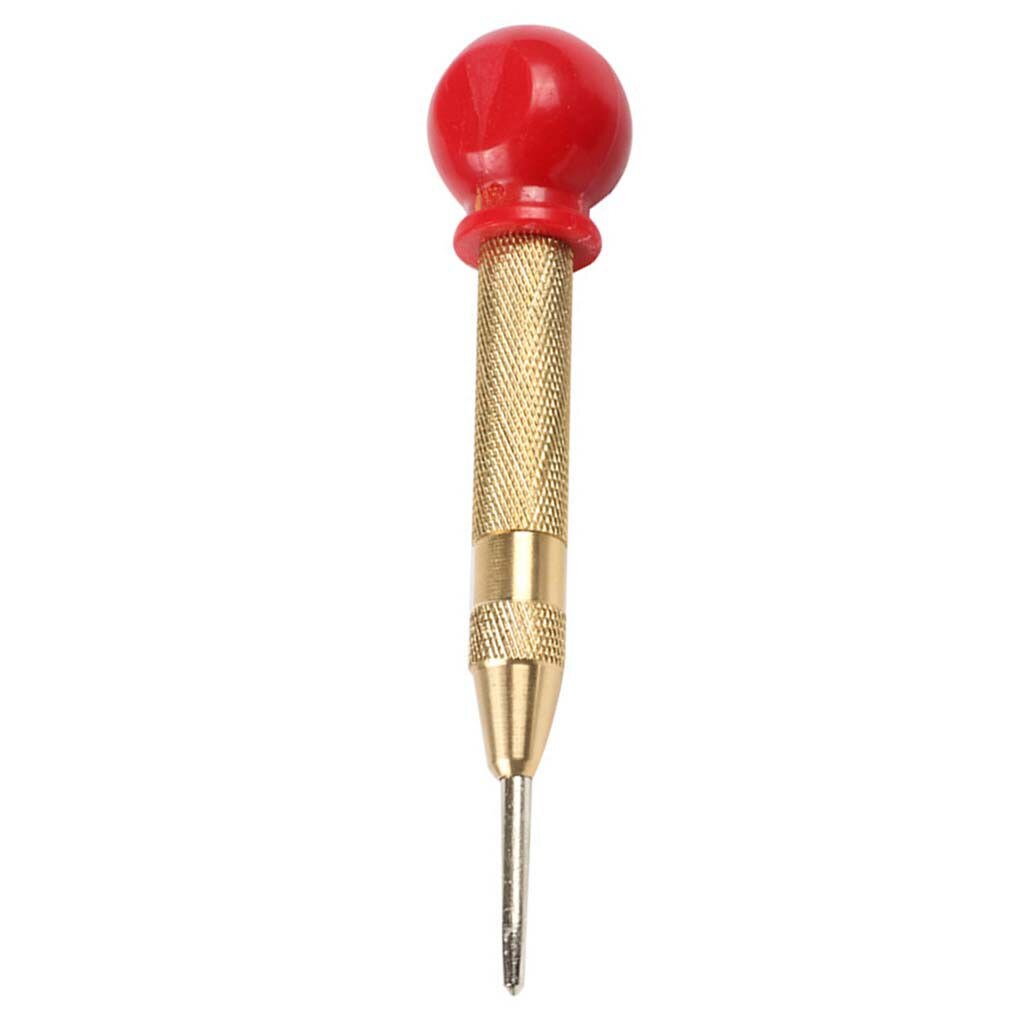 1PCS 5 Inch HSS Center Punch Stator punching Automatic Center Pin Punch Spring Loaded Marking Drilling Tool Woodwork Tool Drill