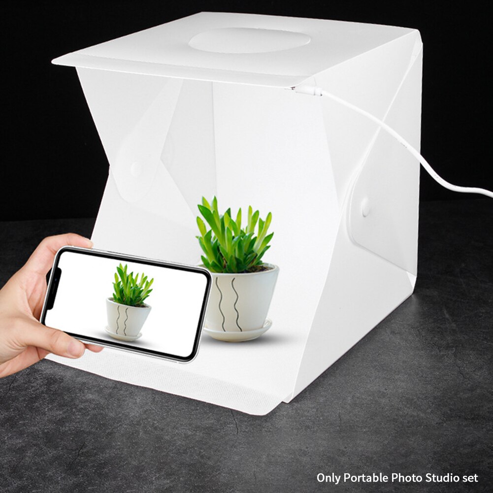 LED Folding Photo background light box with Photography lamp for photo studio for Photography backdrops