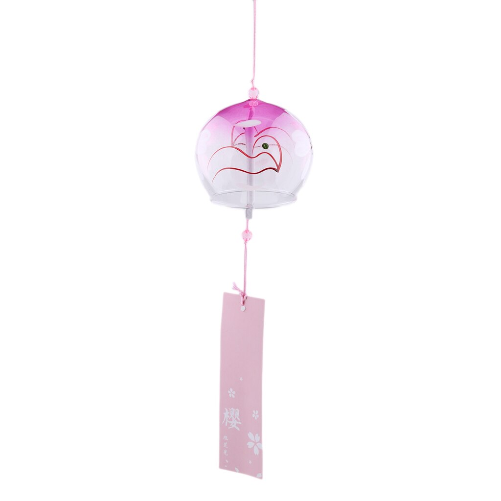 japonaise verre vent cloche Furin vent carillons maison suspendus décor: 14