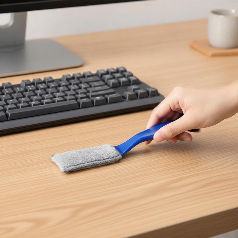 Car Interior Cleaning Brush Double Head Portable Dust Remover Tool for AC Outlet Dashboard Auto Maintenance