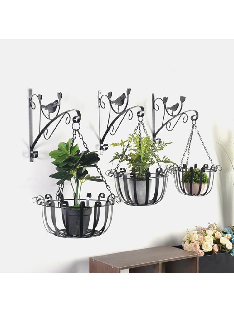 Scandinavische vogel wandhanger bloempot ondersteuning plantenbeugel haak hanger decoratie  m68e