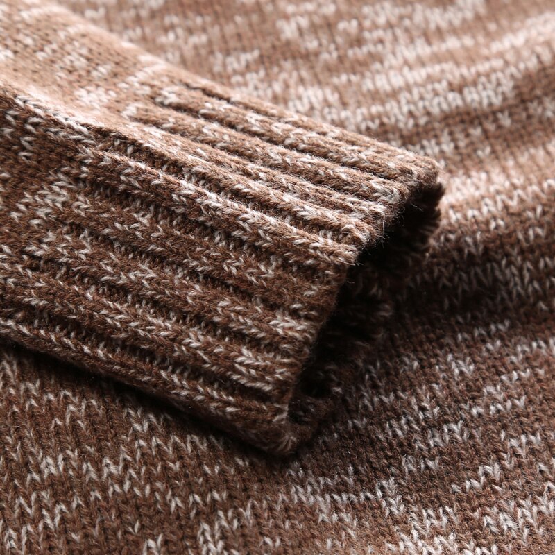 Camisola de malha de cashmere de vison masculino jumpers de malha de malha quente venda quente