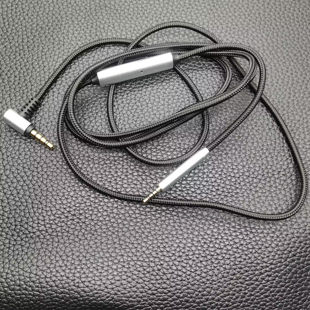 Audiokabels voor Bose QuietComfort 35 QC25 QC35 QC45 NC700 OE2 OE2i Hoofdtelefoonkabel Vervangingssnoeren Met Microfoon Afstandsbediening