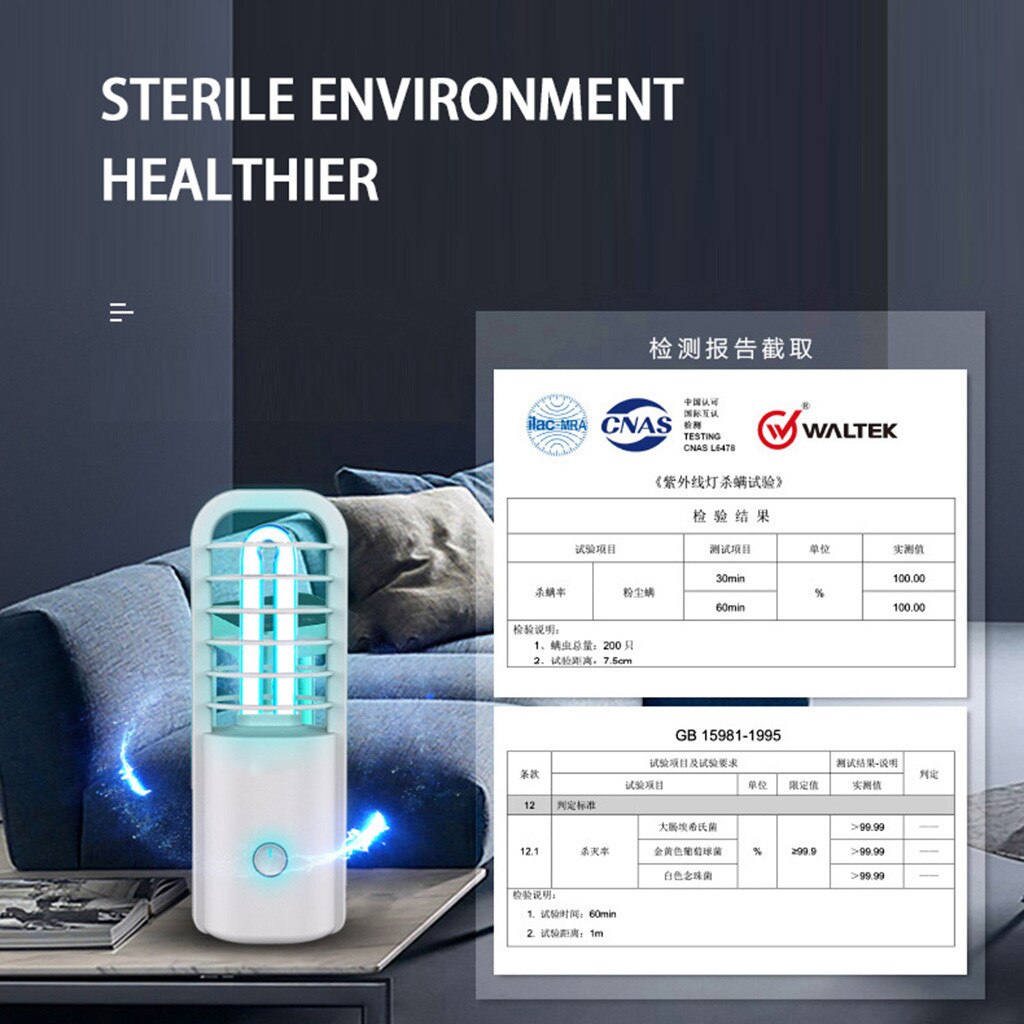 Lumière germicide UVC ampoule stérilisateur lumière UV tuer la poussière acariens lampe pour désinfectant lumière germicide ultraviolette UVC