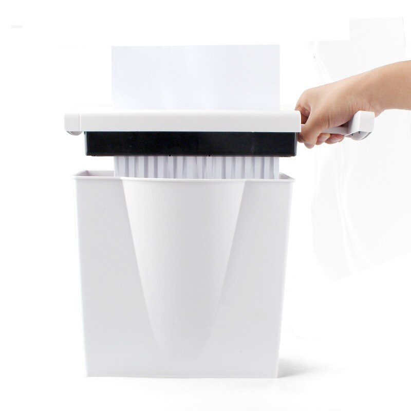 WS0106-T Small Office Automatic Paper Shredder 220V High Power File Shredder Household Paper Crusher 6 A4 (Sheet / Time)