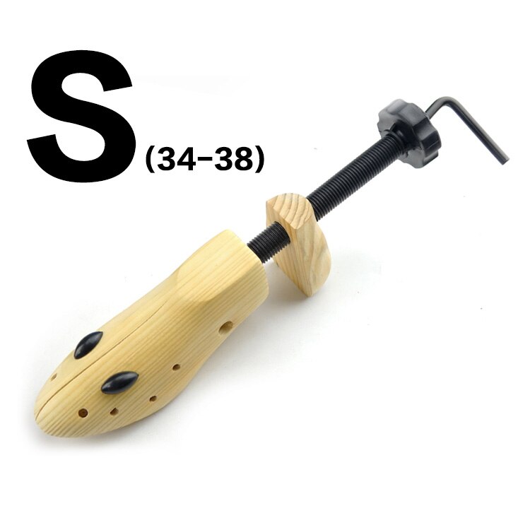 1 Pc Hout 2-Manier Houten Schoenspanners Verstelbare Vorm Voor Vrouwen En Mannen Schoenen Boom Houten professionele Schoen Brancards: S