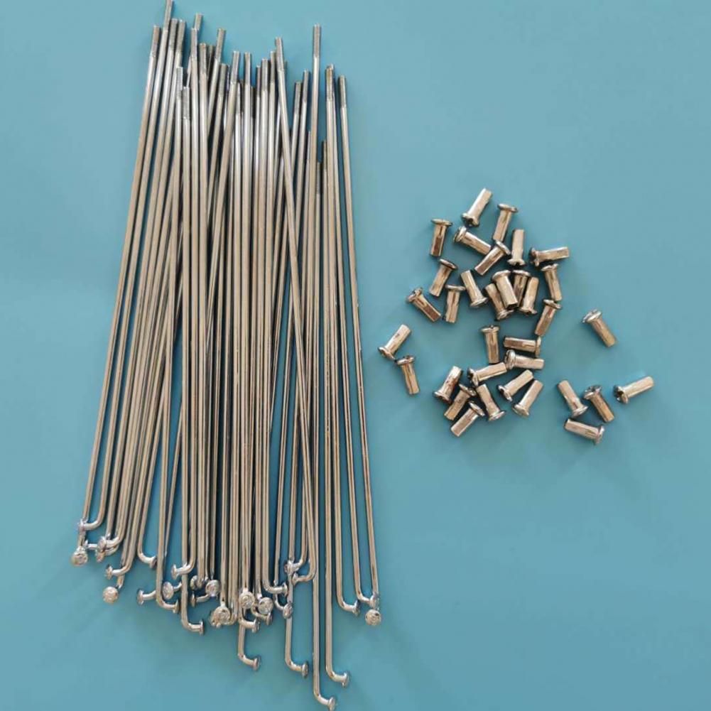 Cycle Steel Spokes Bike Parts Steel Spokes Steel Compact Universal 2.5mm Cycle Steel Spokes