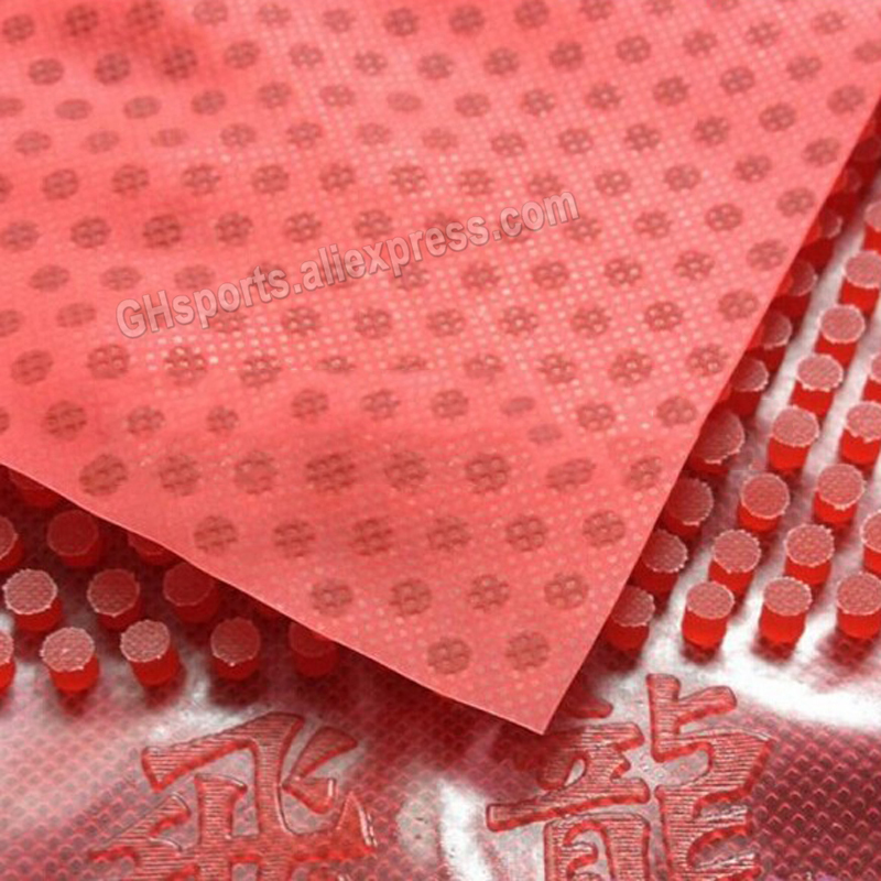 Flying Dragon Pips-long Table Tennis Rubber (Super Big Pips, No ITTF) Long Pips Ping Pong Rubber Topsheet OX