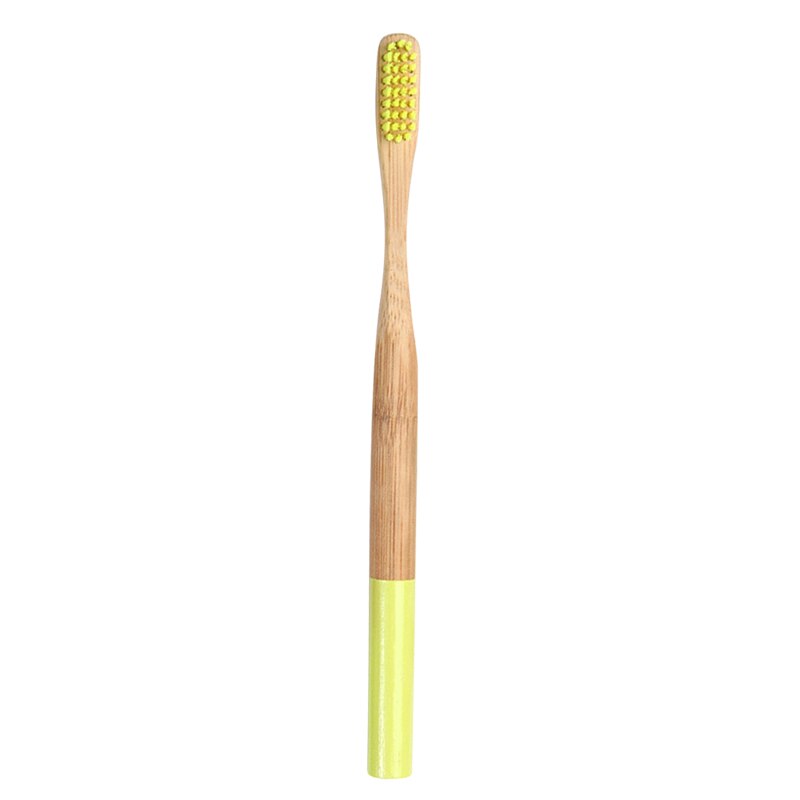 13 Colors Soft Bristles Bamboo Toothbrush Natural Eco-friendly Natural Round Handle Toothbrush Oral Care