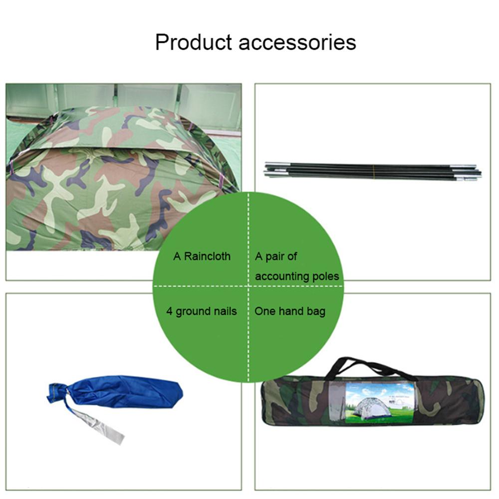 Waterproof Camouflage Pop Up Beach Tent Sunscreen Foldable Outdoor Camping Tent Shelter Hiking Beach Outdoor Big Tent