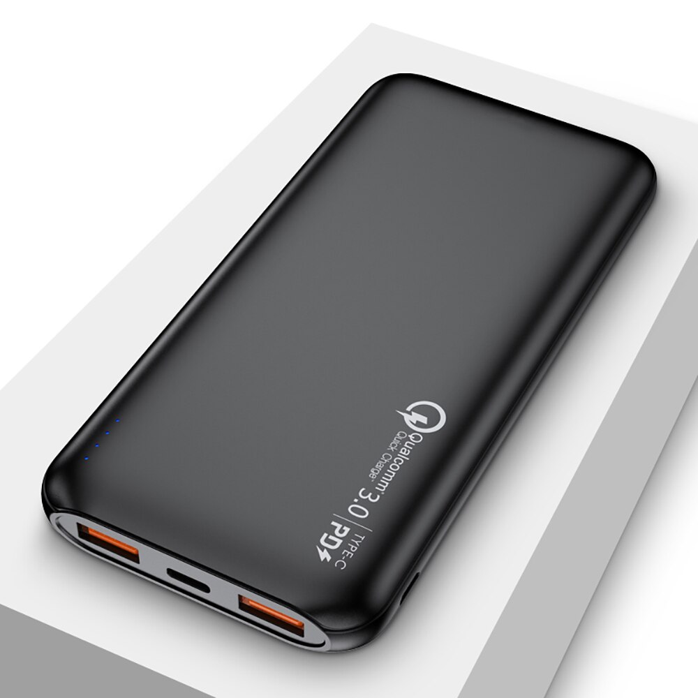 PINZHENG 10000 mAh Schnell Ladegerät 3,0 Energie Bank PD 3,0 Schnelle 18W Energie 10000 mAh Externe Handy, Mobiltelefon Batterie Für iPhone Xiaomi