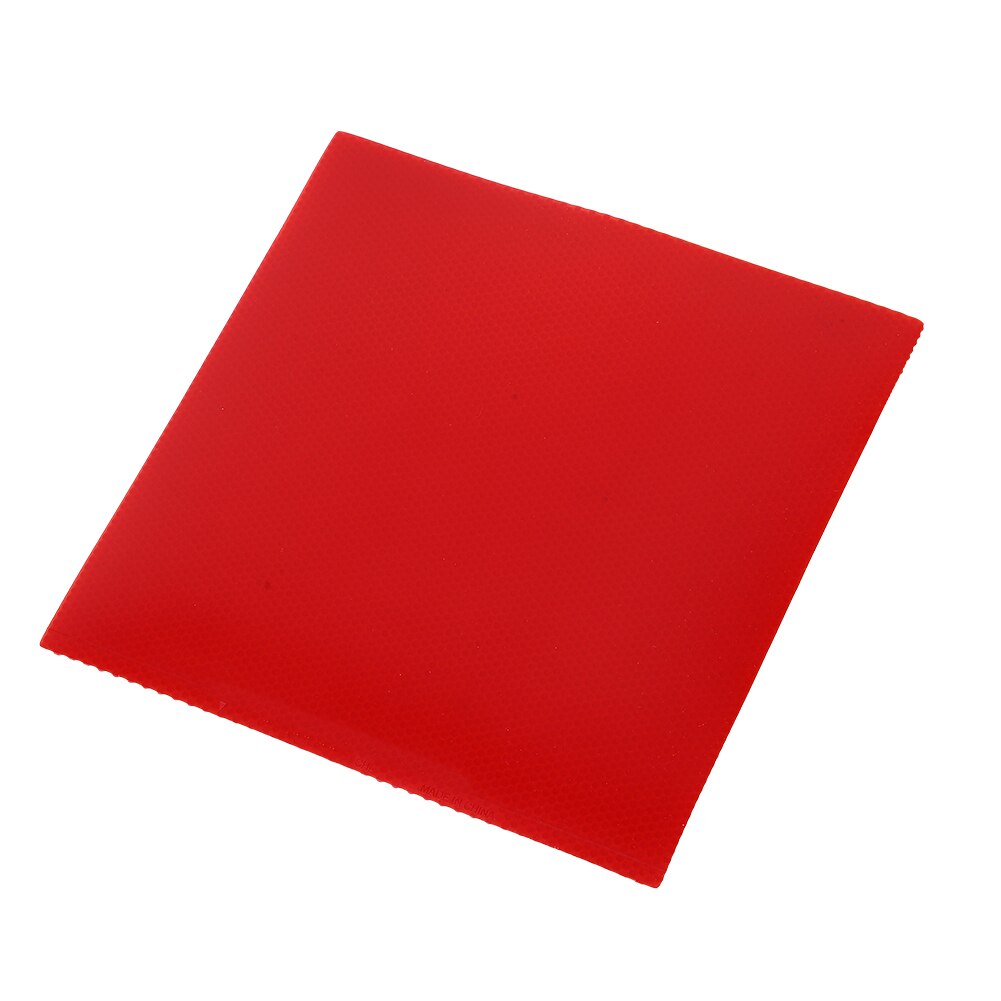 Tafeltennisbatje rubbers noppen in pingpongbathoes beginner gevorderde speler trainingsaccessoires: Rood