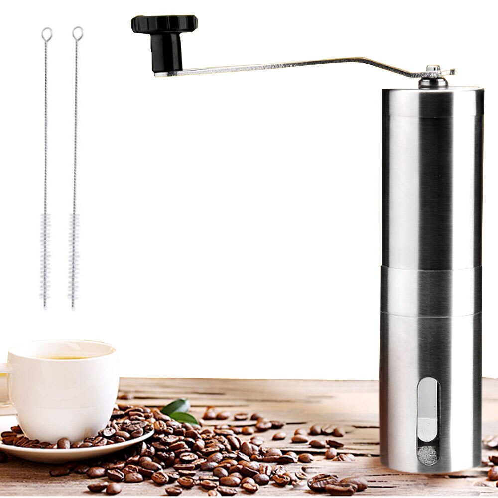 Manuell kaffekvarn handstål keramik kärna kaffemalning handkvarn café burr kvarn kvarn keramisk majs kaffemaskin: Default Title