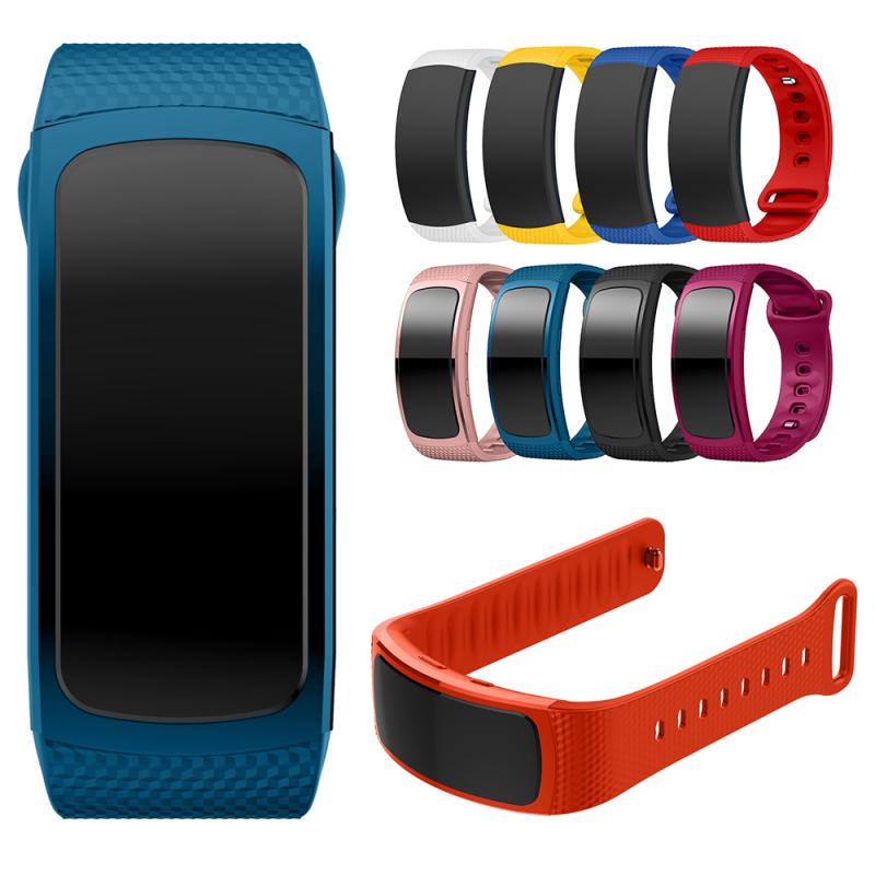 Bracelet de rechange en silicone pour montre connectée samsung gear fit 2 pro 2 sm-r360