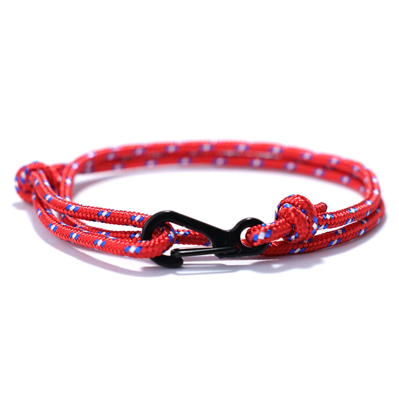 Eenvoudige Stijl Paracord Armband Heren Handgemaakte Glijdende Verstelbare Nautische Braslet Outdoor Camping Strand Vrijetijdsaccessoires Joias: Donker Goud