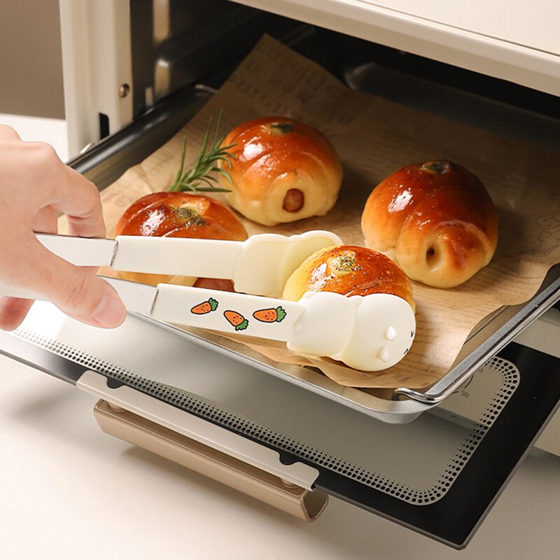 cartone animato pinza casa cucina cibo clip alto temperatura resistente silicone 집게 zucchero pinza per torta dolce frutta pince a sucre